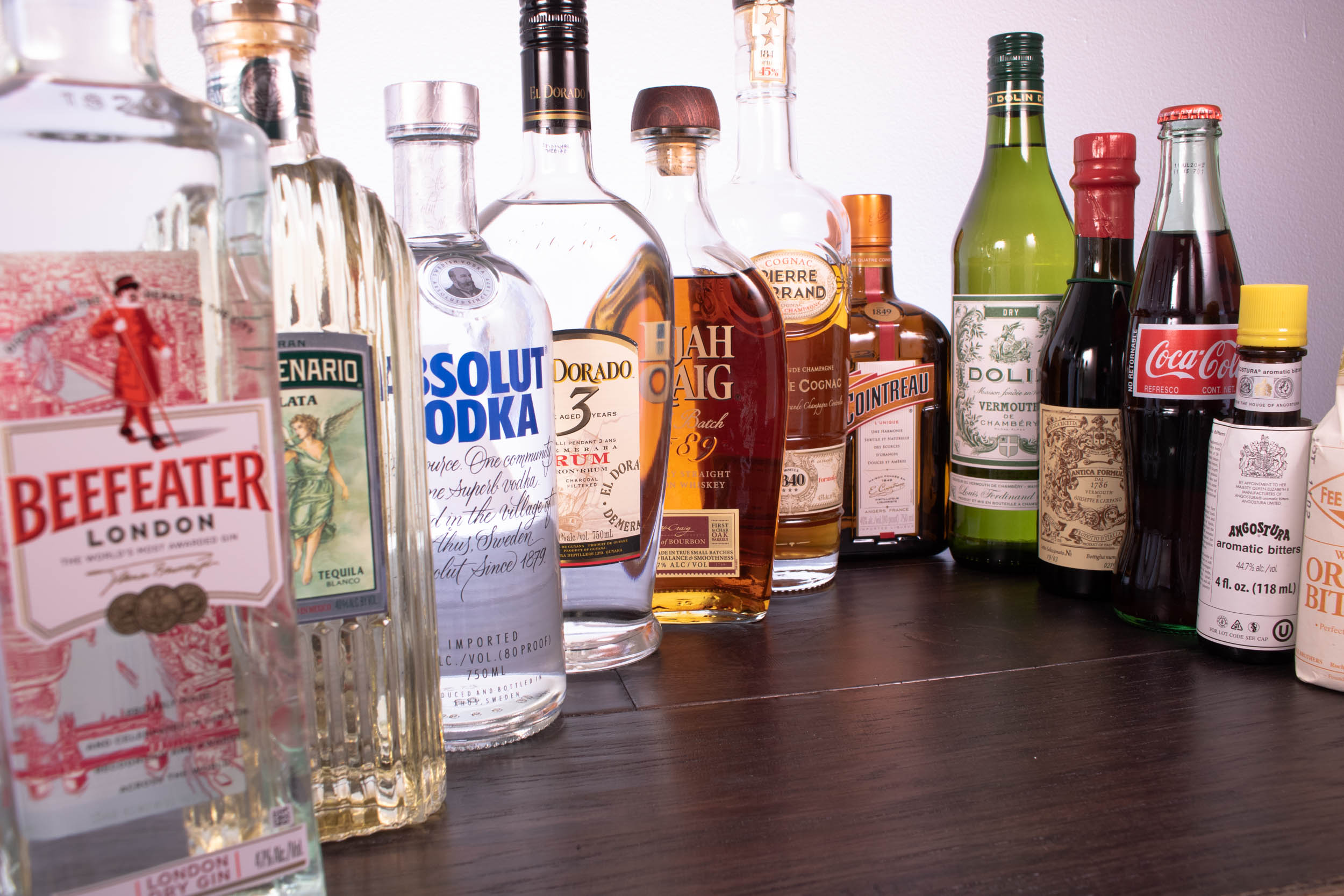 Recommended Bottles For Beginning A Home Bar - First Pour Cocktails