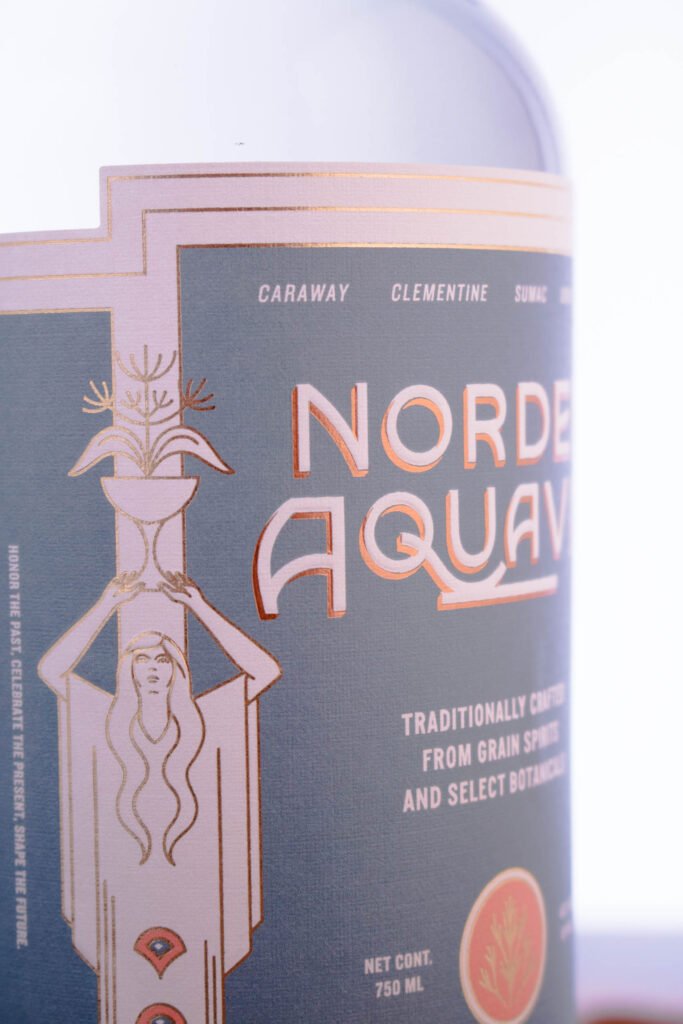 Norden Aquavit Label