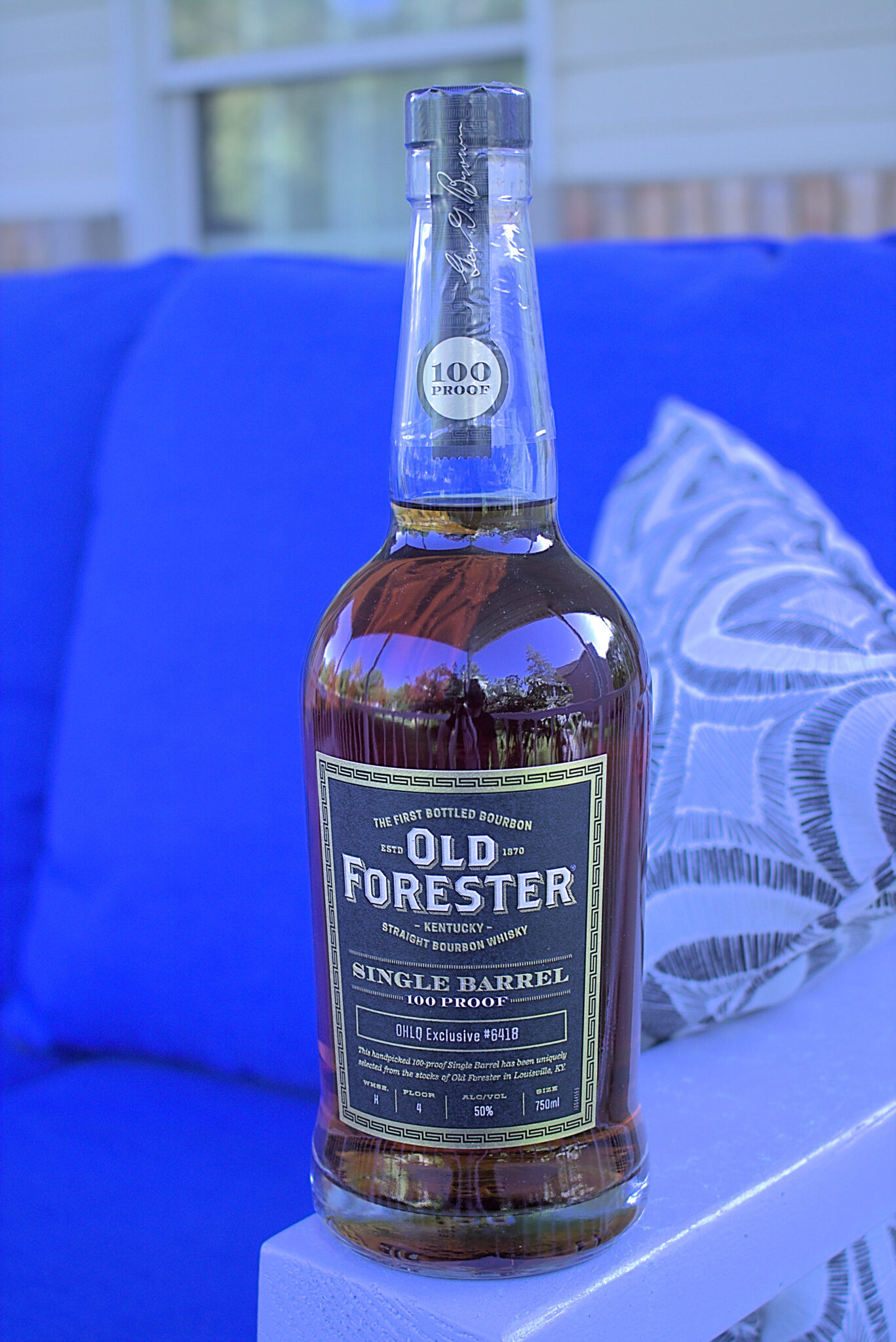 Old Forester Single Barrel OHLQ Exclusive 6418 First Pour Cocktails